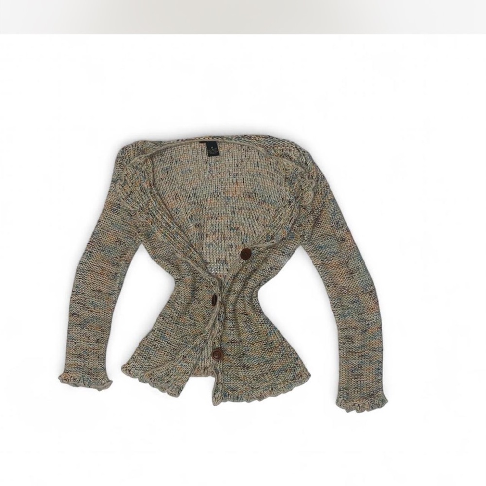 BCBGMaxAzria Speckled Knit Cardigan